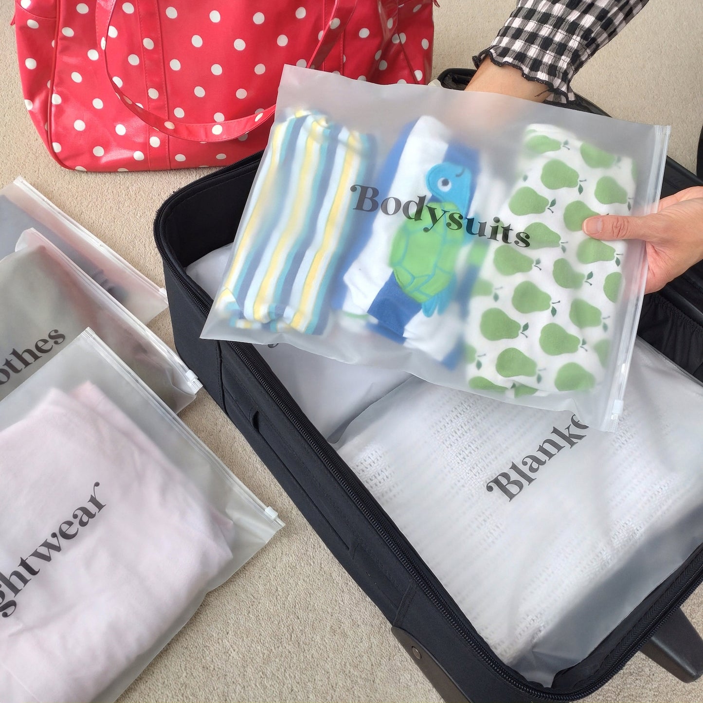 Hospital Bag Organizer Pouches